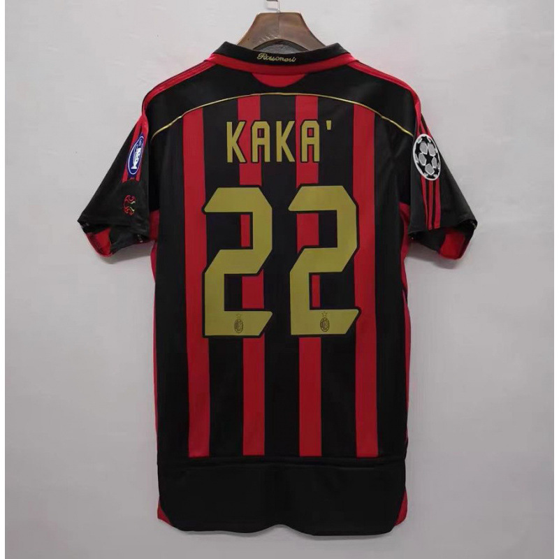 2006–07 AC米兰主场短袖 — Kaká 22号产品实拍图
