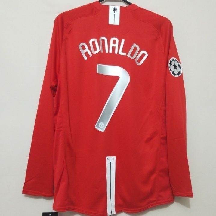 2007–08 Manchester United Home LS — Ronaldo 7产品实拍图